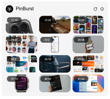 YouTube Capture Moments